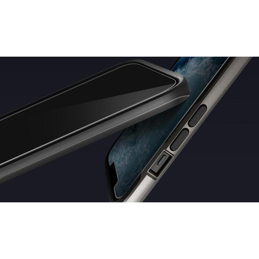 Стекло защитное Spigen iPhone 12 / 12 Pro Glas tR EZ Fit (Privacy) (2Pack) (AGL01803) - 3 Стекло защитное Spigen iPhone 12 / 12 Pro Glas tR EZ Fit (Privacy) (2Pack) (AGL01803) - 3