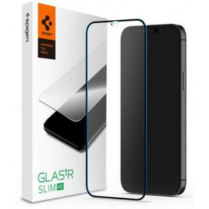 Стекло защитное Spigen iPhone 12 mini FC Black HD (1Pack) (AGL01534)