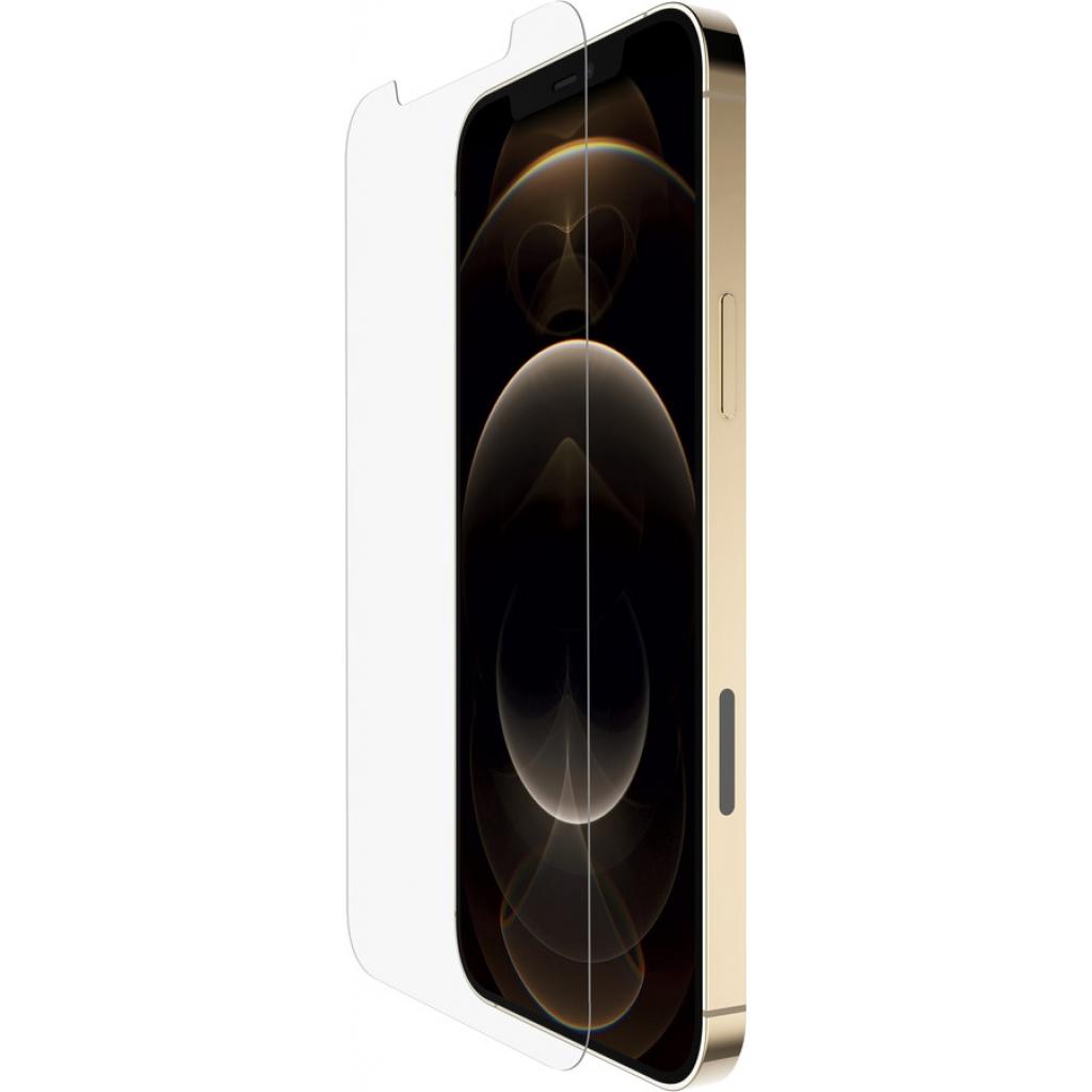 Стекло защитное Belkin TemperedGlass Anti-Microbial Apple iPhone 12 Pro Max (OVA023ZZ)