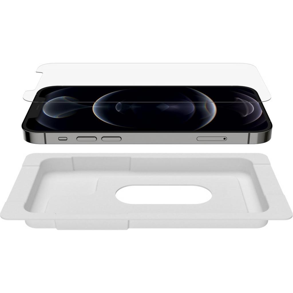 Стекло защитное Belkin TemperedGlass Anti-Microbial Apple iPhone 12/12 Pro (OVA021ZZ) - 1
