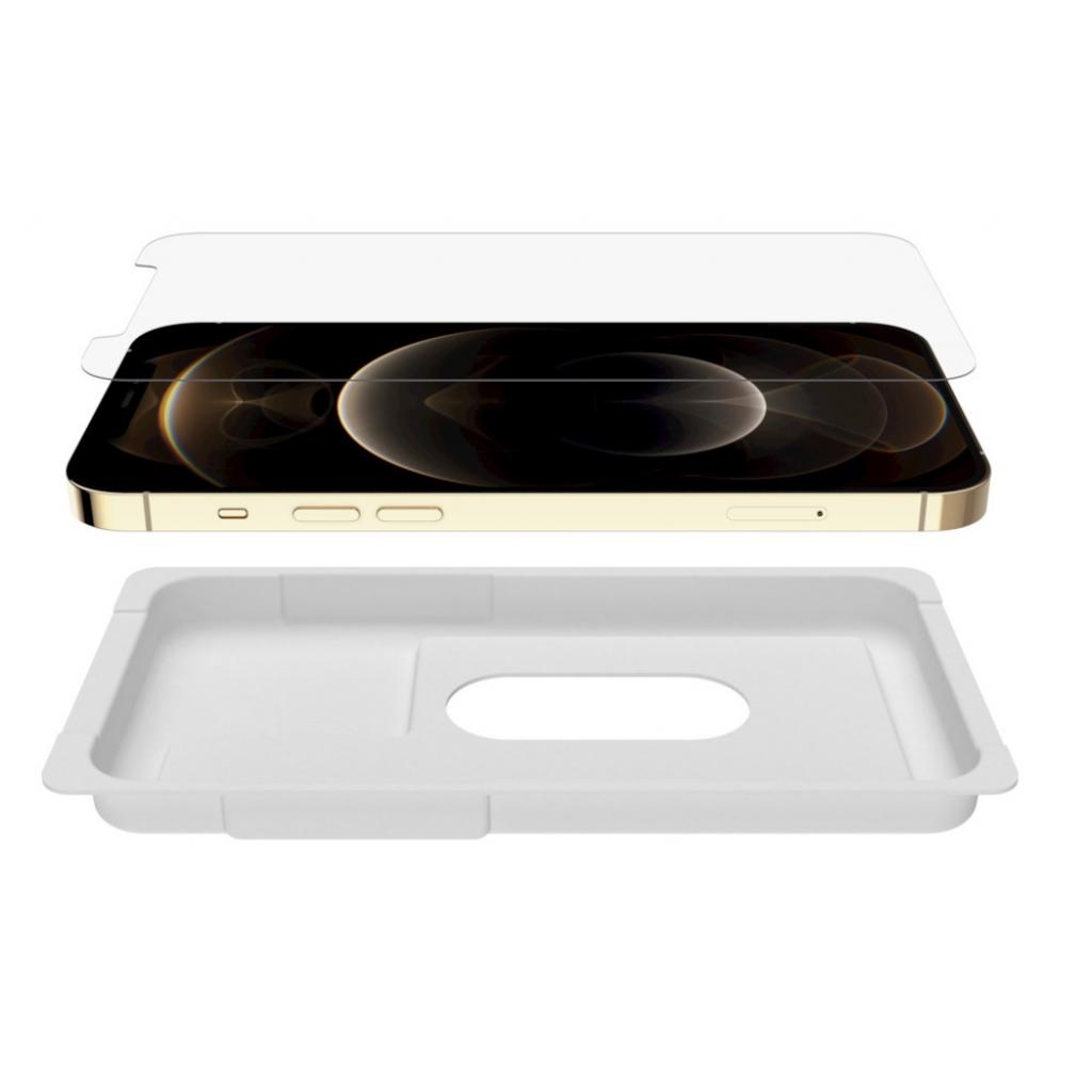 Стекло защитное Belkin UltraGlass Anti-Microbial Screen Protection Apple iPhone 12 (OVA039ZZ) - 3