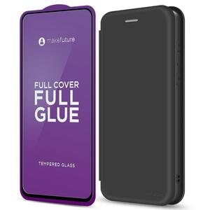 Стекло защитное MakeFuture Samsung A11 + case Flip Flack (MSFP-SA11BK)