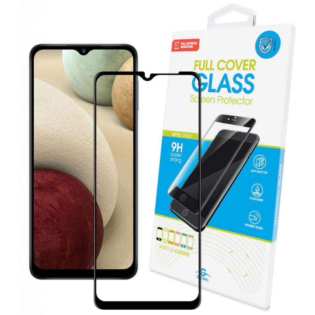 Стекло защитное Global Full Glue для Samsung A12 black (1283126509544)