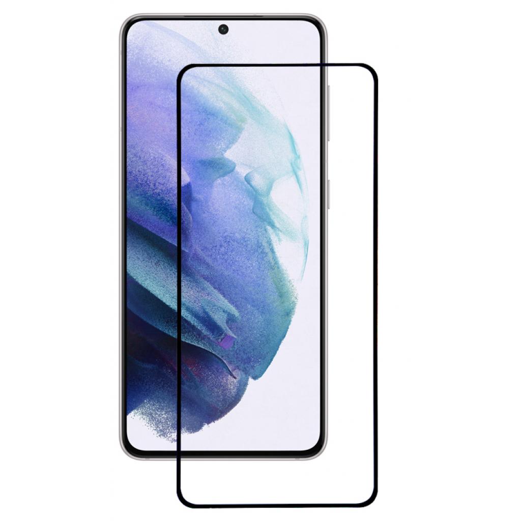 Стекло защитное BeCover Samsung Galaxy S21 SM-G991 Black (705915) - 1
