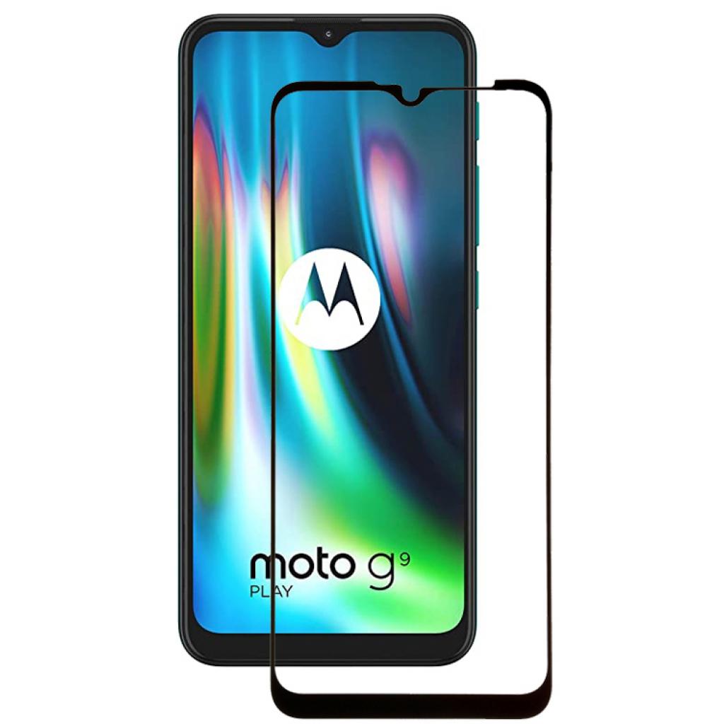 Стекло защитное BeCover Motorola Moto G9 Play Black (705245) - 1