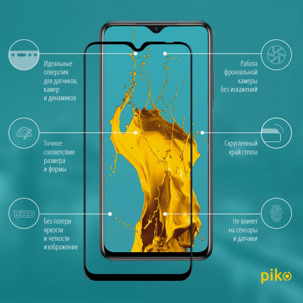 Стекло защитное Piko Full Glue Xiaomi Poco M3 (1283126511042) - 1