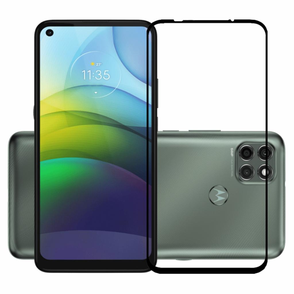 Стекло защитное BeCover Motorola Moto G9 Power Black (706085) - 1