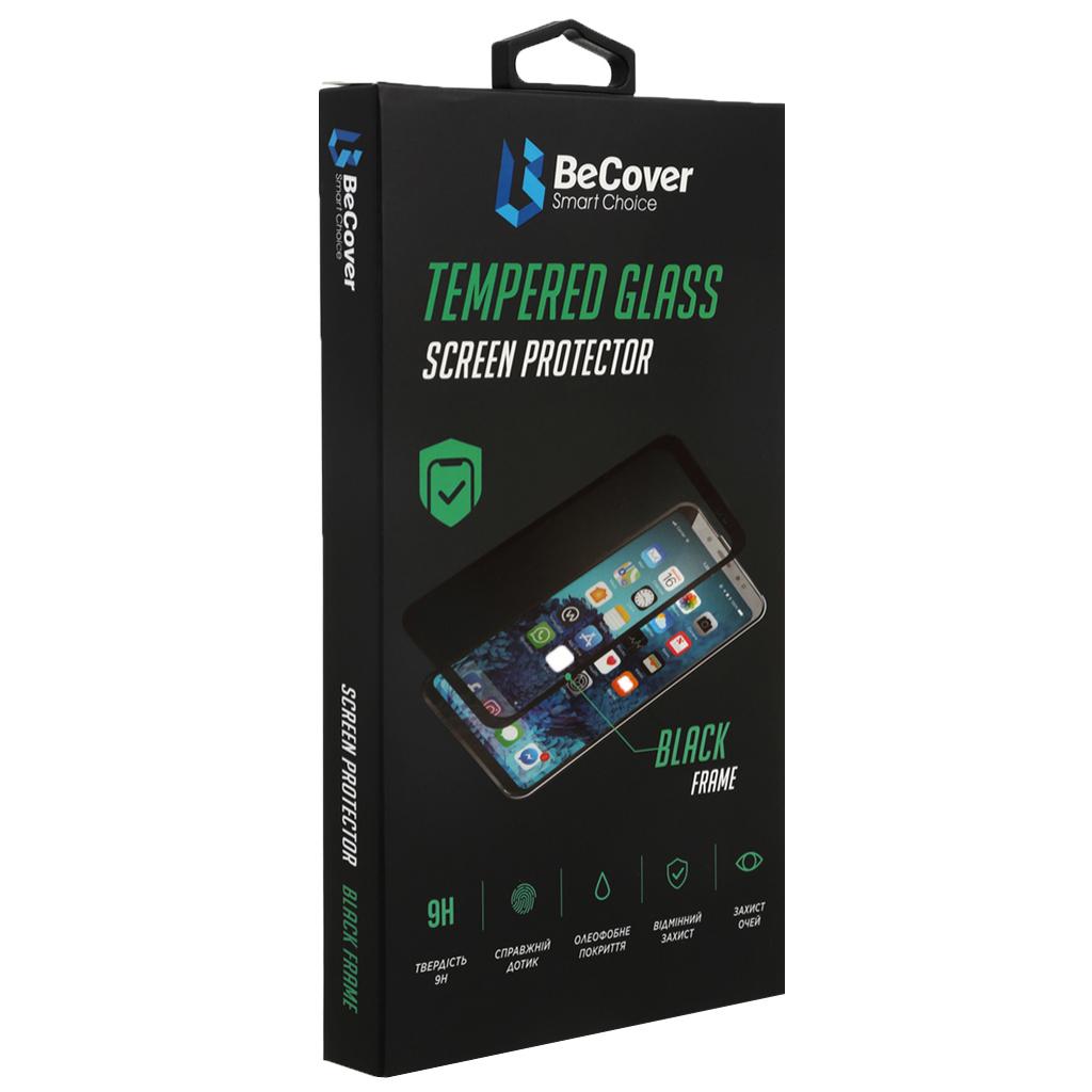 Стекло защитное BeCover OPPO A15s Black (706087)
