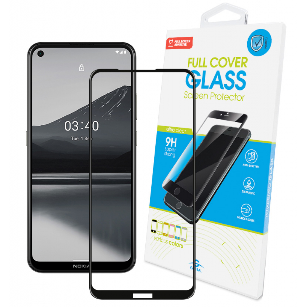 Стекло защитное Global Full Glue Nokia 3.4 (1283126511509)