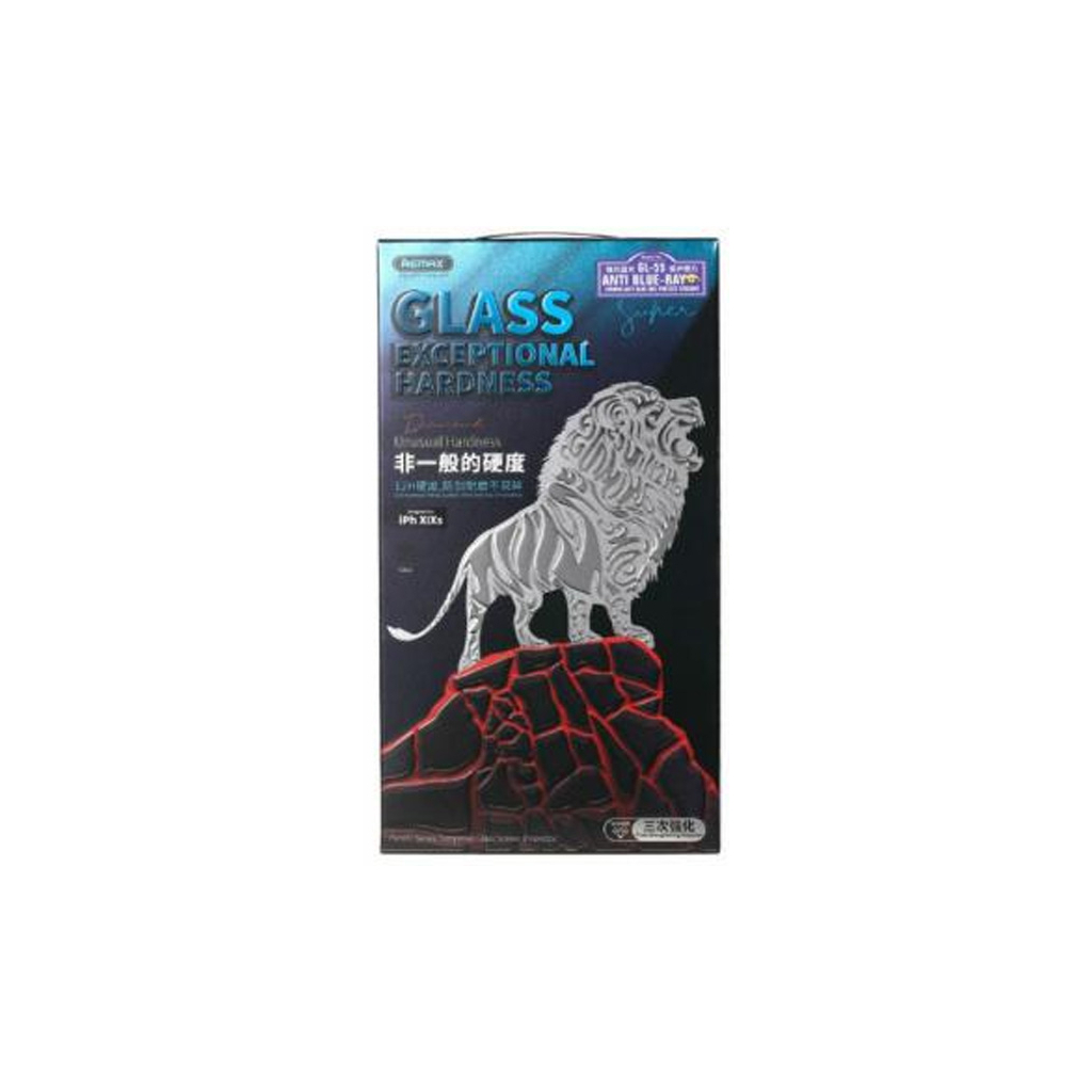 Стекло защитное Remax Panshi Shatter-proof GL-51 Full Glass iPhone Xs Max black (6954851230830*)