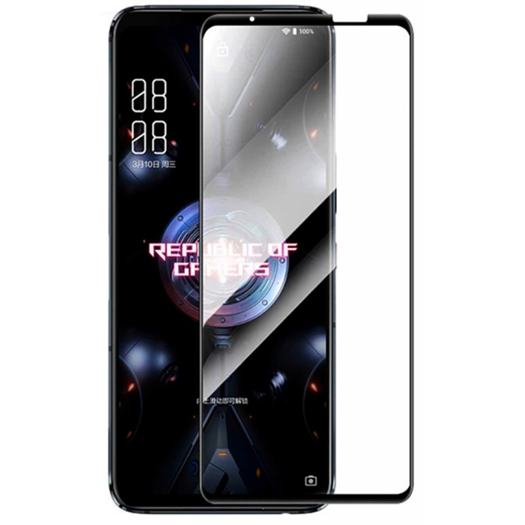 Стекло защитное BeCover ASUS ROG Phone 5 Black (706388) - 2