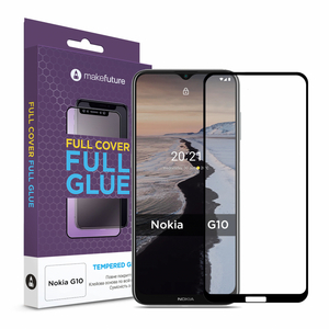 Стекло защитное MakeFuture Nokia G10 Full Cover Full Glue (MGF-NG10)