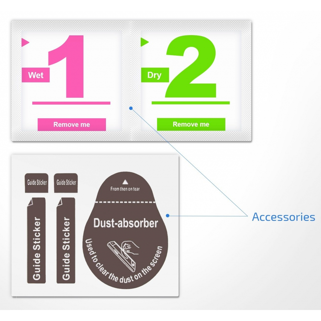 Стекло защитное 2E Samsung Galaxy Tab A7 Lite(SM-T225), 8.4"(2021), 2.5D, Clear (2E-G-TABA7L-LT2.5D-CL) - 3