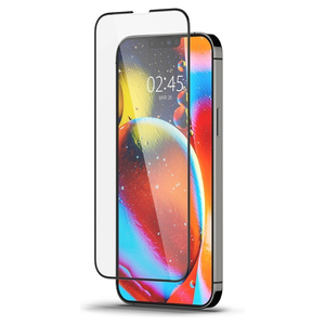 Стекло защитное Spigen Apple iPhone 13 / 13 Pro tR Slim FCHD, Black (1Pack) (AGL03392)