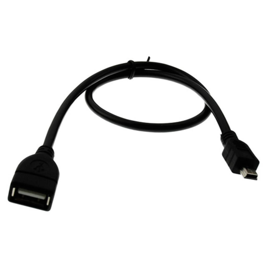 Дата кабель OTG USB 2.0 AF to Mini 5P Drobak (212669) - 1