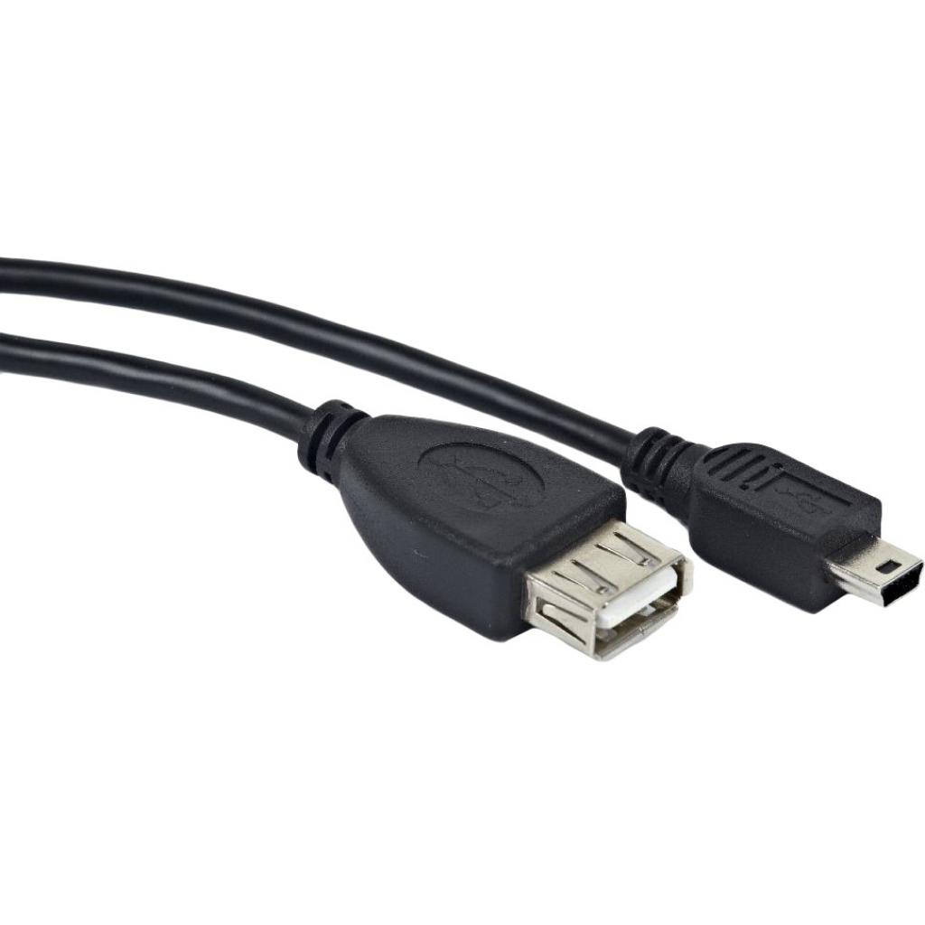 Дата кабель OTG USB 2.0 AF to Mini 5P 0.15m Maxxtro (U-AF5P-OTG) - 2