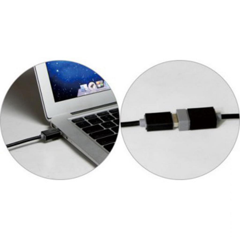 Дата кабель подовжувач USB 2.0 AM/AF 1.0m Prolink (PB467-0100) - 5