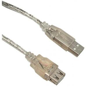 Дата кабель подовжувач USB2.0 AM/AF Maxxtro (UT-AMAF-6 1,8m.())