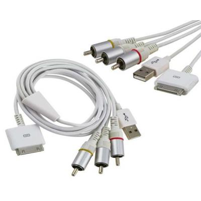 Дата кабель Apple Dock Connector to Composite AV Cable (MC748ZM/A)