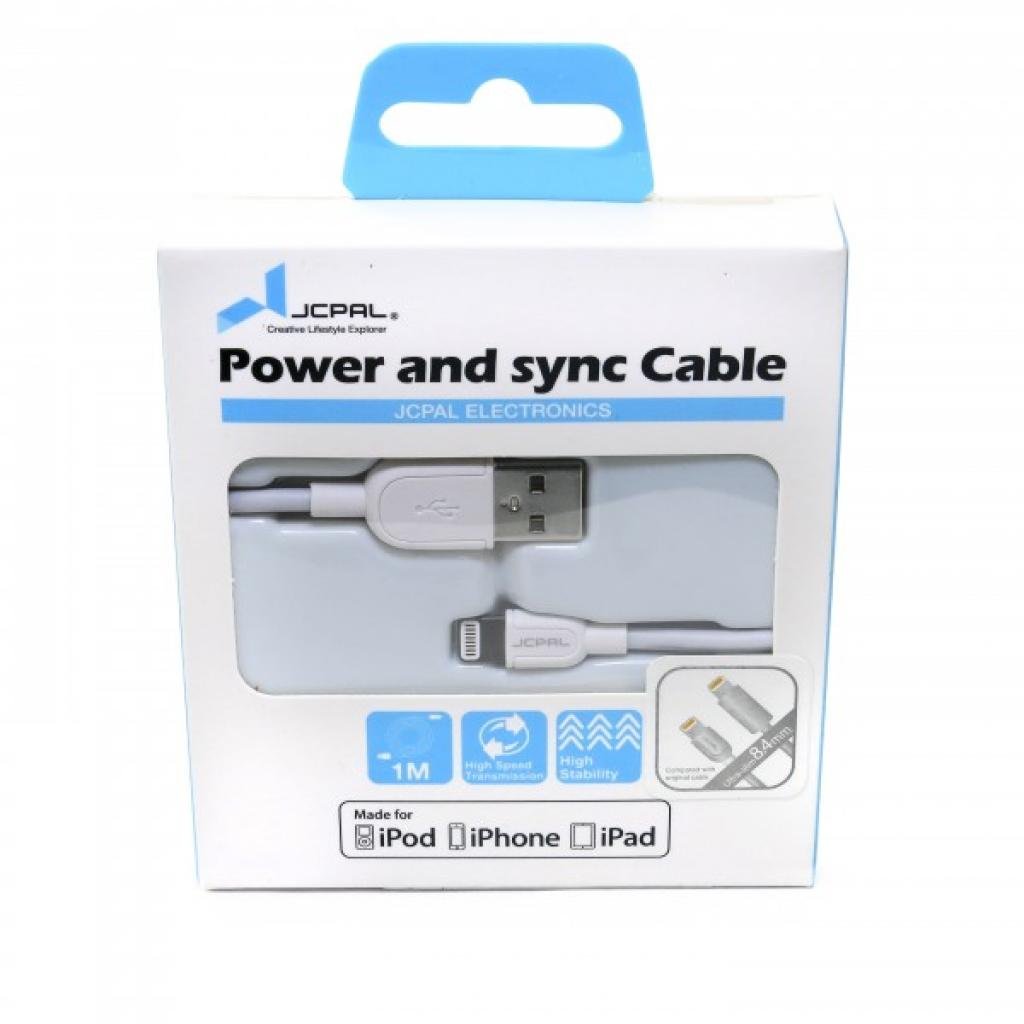Дата кабель USB 2.0 AM to Lightning 1.0m JCPAL (JCP6022) - 7 Дата кабель USB 2.0 AM to Lightning 1.0m JCPAL (JCP6022) - 7