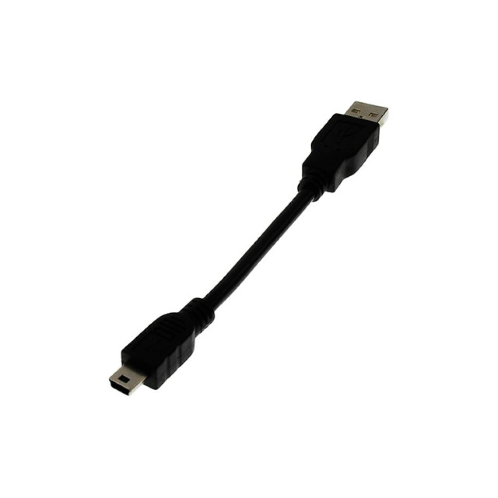 Дата кабель USB 2.0 AM–Mini USB Тип B 0,1м Drobak (212675) - 1