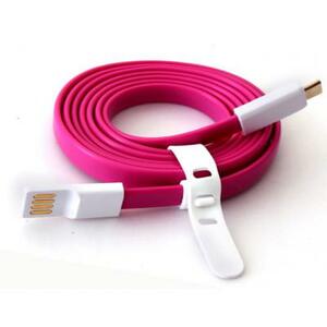 Дата кабель Auzer USB 2.0 – Lightning 8-pin 1.2м Pink (AСL1GP)