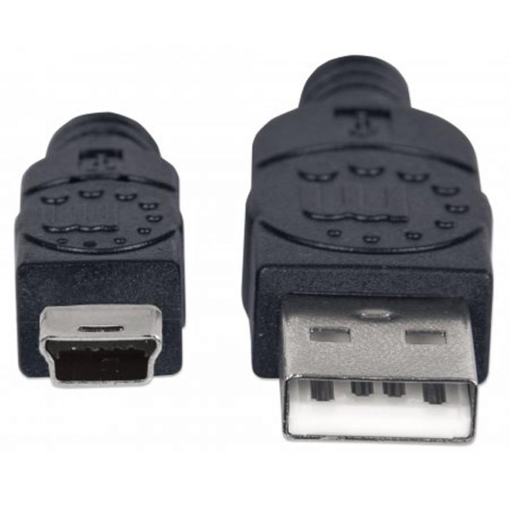 Дата кабель USB 2.0 AM to Mini 5P 0.1m Manhattan (328739) - 2 Дата кабель USB 2.0 AM to Mini 5P 0.1m Manhattan (328739) - 2