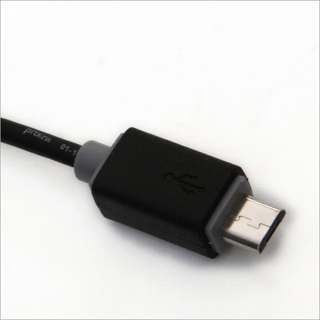 Дата кабель USB 2.0 AM to Micro 5P 0.5m Prolink (PB487-0050) - 2