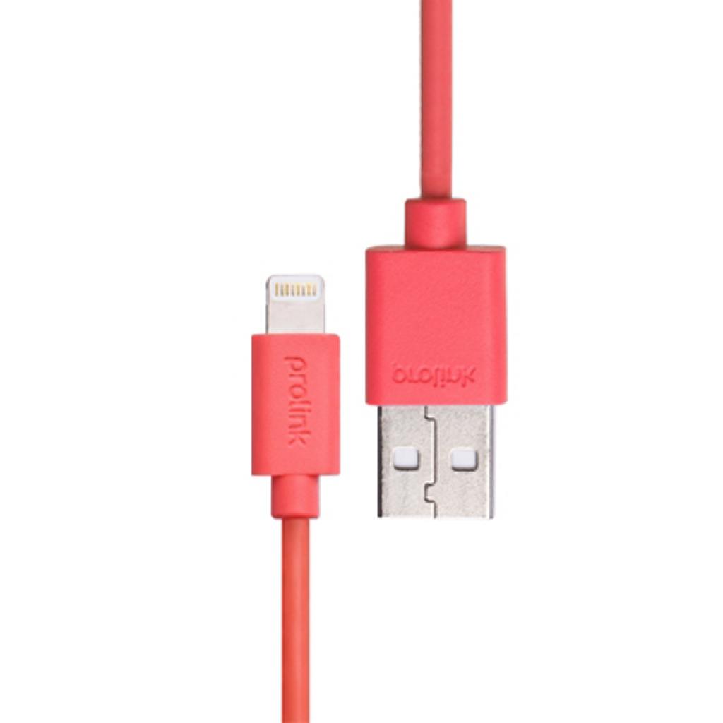 Дата кабель USB 2.0 AM to Lightning 1.0m Prolink (PB341PK)