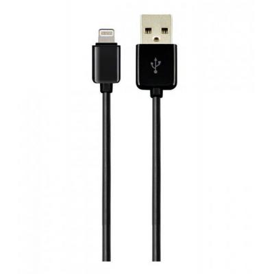 Дата кабель USB 2.0 to Lightning 1.0m Dexim (DWA 072-B (Black))
