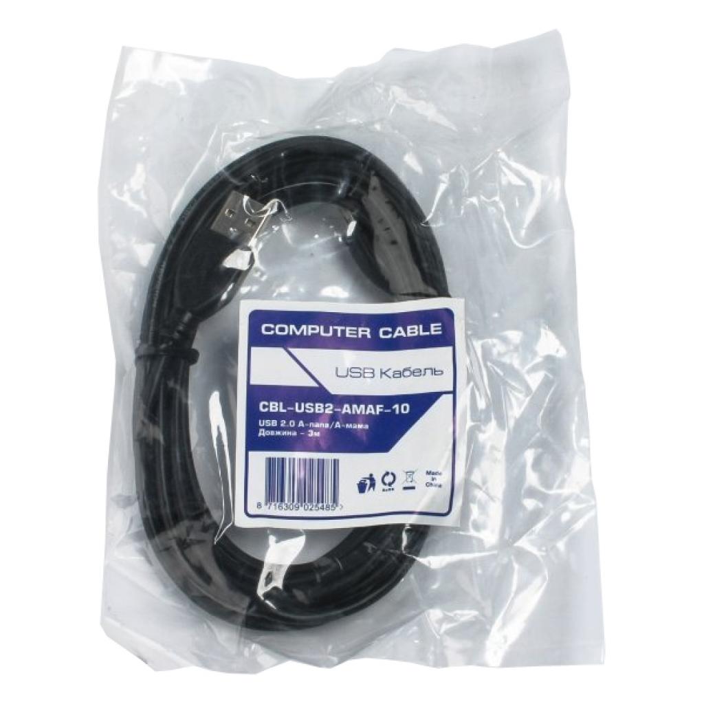 Дата кабель USB2.0 AM/AF 3.0m Computer Cable (CBL-USB2-AMAF-10) - 1