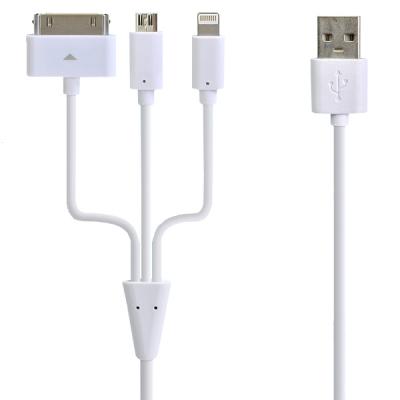 Дата кабель Henca iPhone 4/4S Charge/iPhone 6/5S/5C Charge&Sync/microUSB Charg (LC43-IMI)