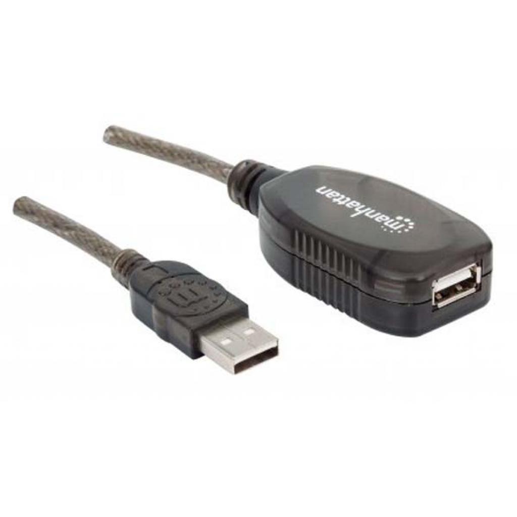 Дата кабель USB 2.0 AM/AF 10.0m Manhattan (150248) Дата кабель USB 2.0 AM/AF 10.0m Manhattan (150248)
