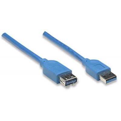 Дата кабель USB 2.0 AM/AF 3.0m Manhattan (322447) Дата кабель USB 2.0 AM/AF 3.0m Manhattan (322447)