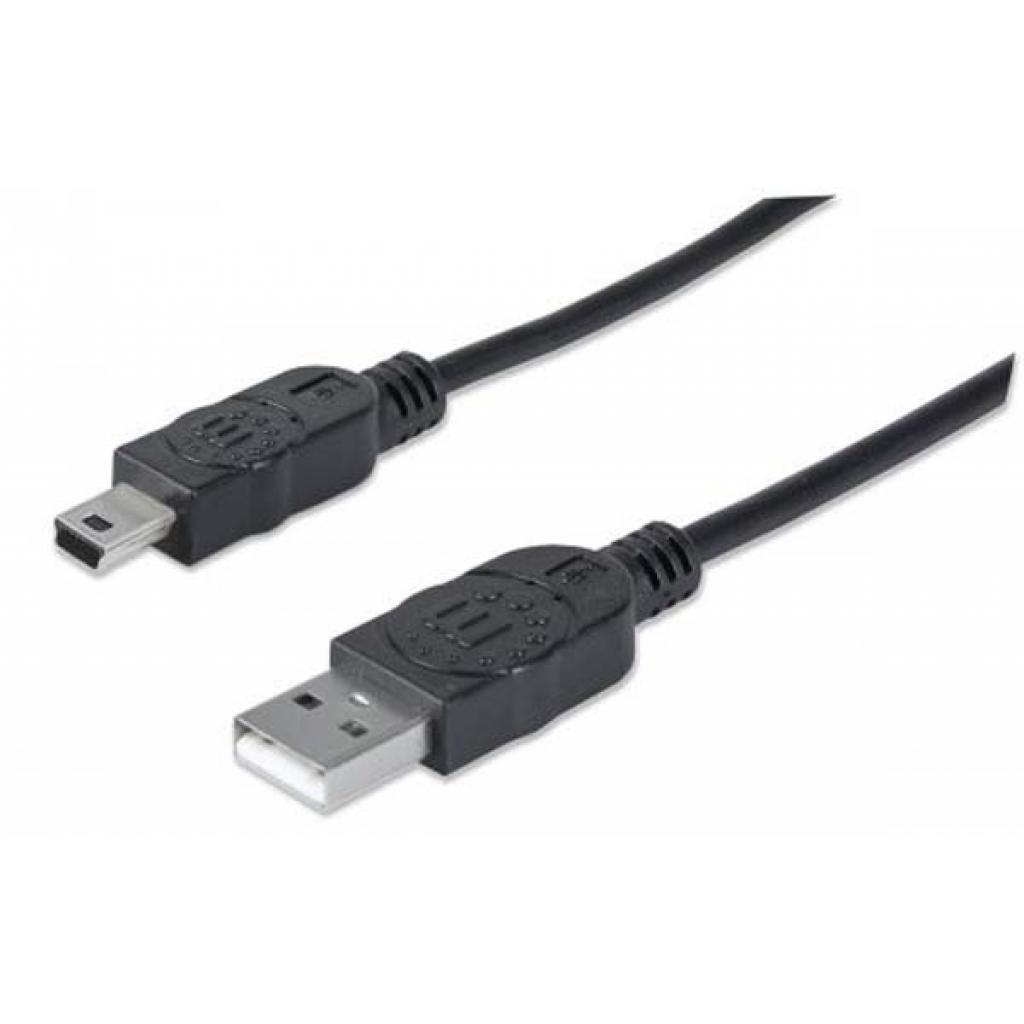 Дата кабель USB 2.0 AM to Mini 5P 1.8m Manhattan (333375) - 1 Дата кабель USB 2.0 AM to Mini 5P 1.8m Manhattan (333375) - 1