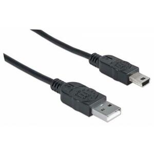 Дата кабель USB 2.0 AM to Mini 5P 1.8m Manhattan (333375)