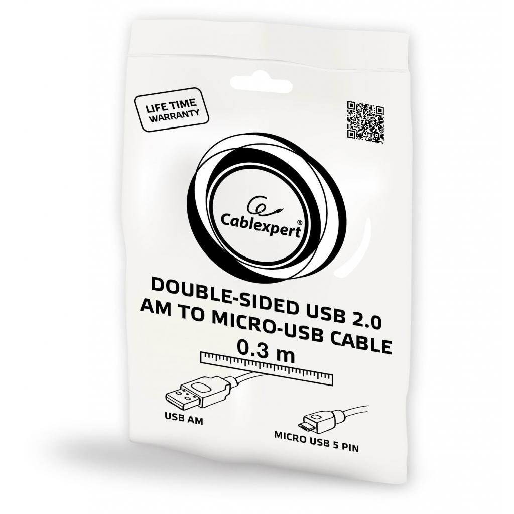 Дата кабель USB 2.0 Micro 5P to AM 0.3m Cablexpert (CC-mUSB2D-0.3M) - 1 Дата кабель USB 2.0 Micro 5P to AM 0.3m Cablexpert (CC-mUSB2D-0.3M) - 1