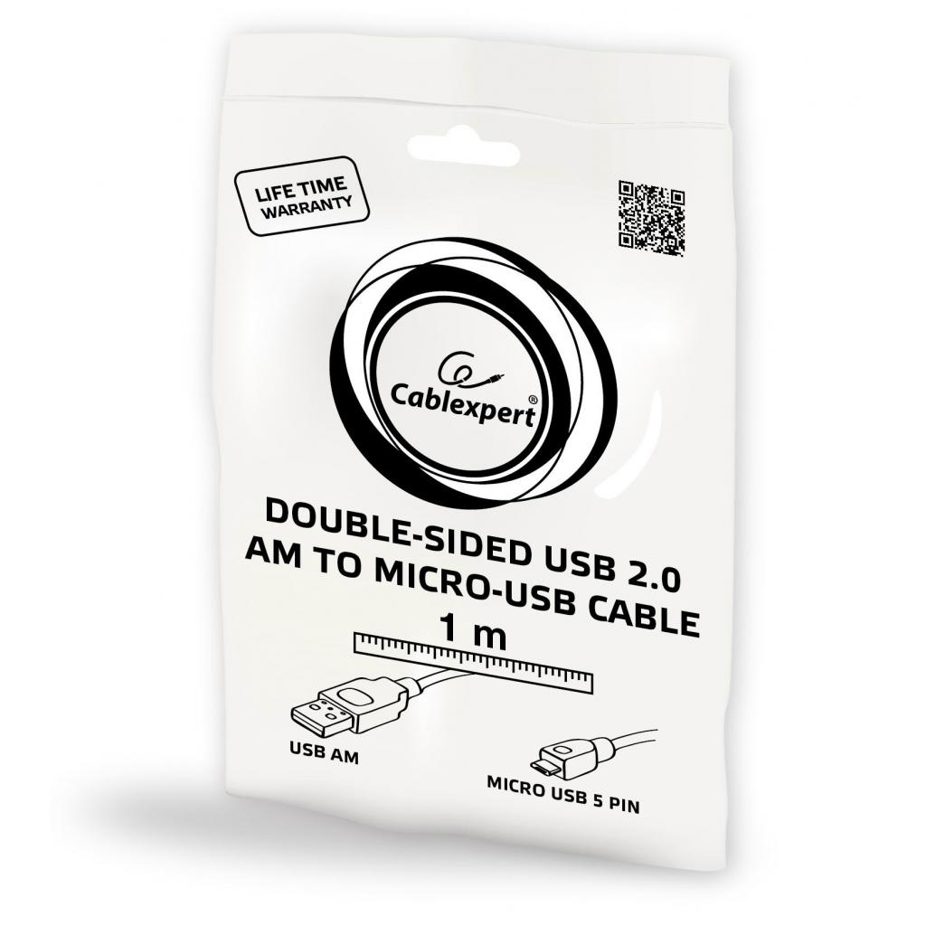 Дата кабель USB 2.0 Micro 5P to AM 1.0m Cablexpert (CC-mUSB2D-1M) - 2