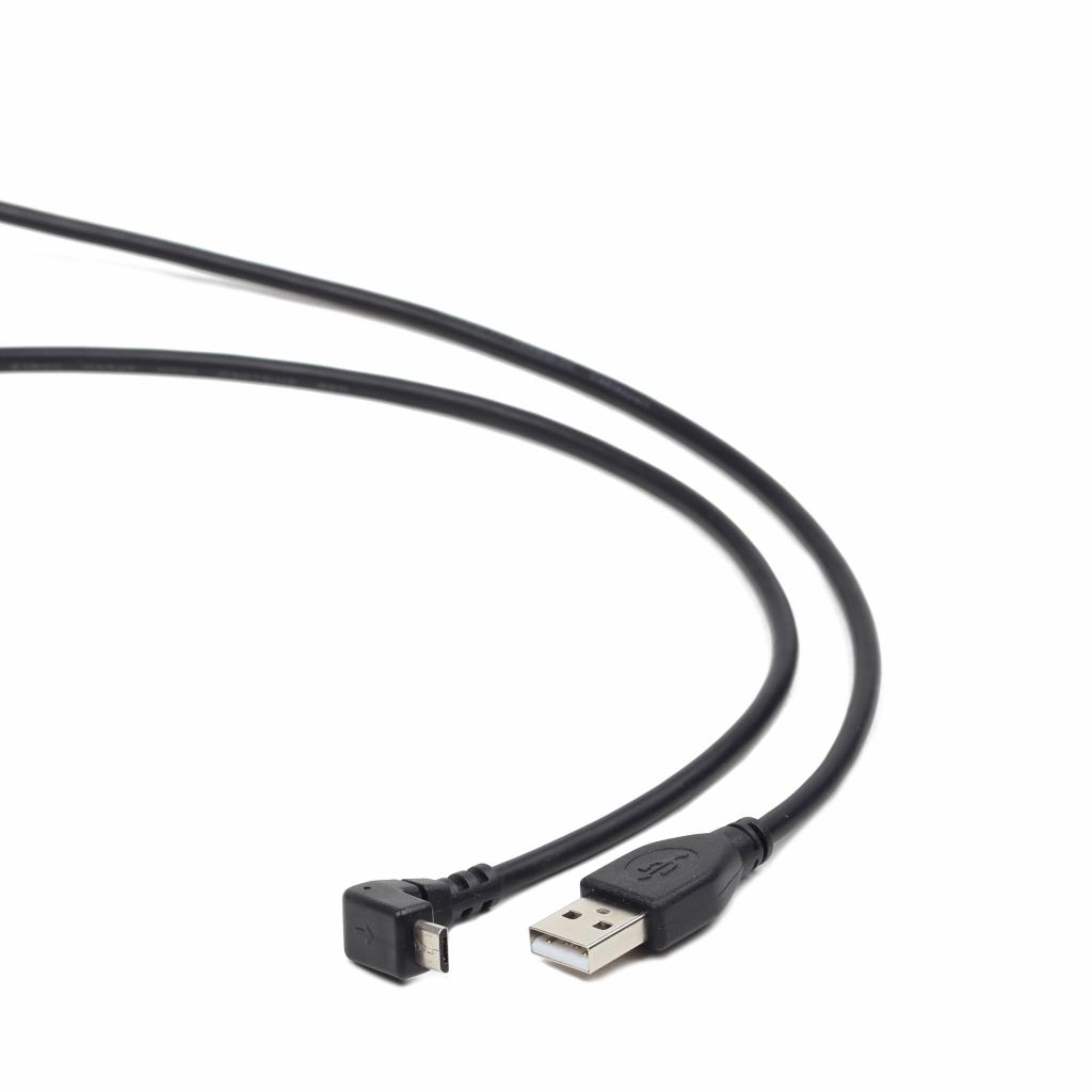 Дата кабель USB 2.0 Micro 5P to AF 1.8m Cablexpert (CCP-mUSB2-AMBM90-6) - 1