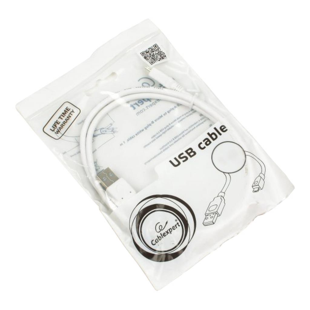Дата кабель USB 2.0 Micro 5P to AM 1.0m Cablexpert (CCP-mUSB2-AMBM-W-1M) - 3