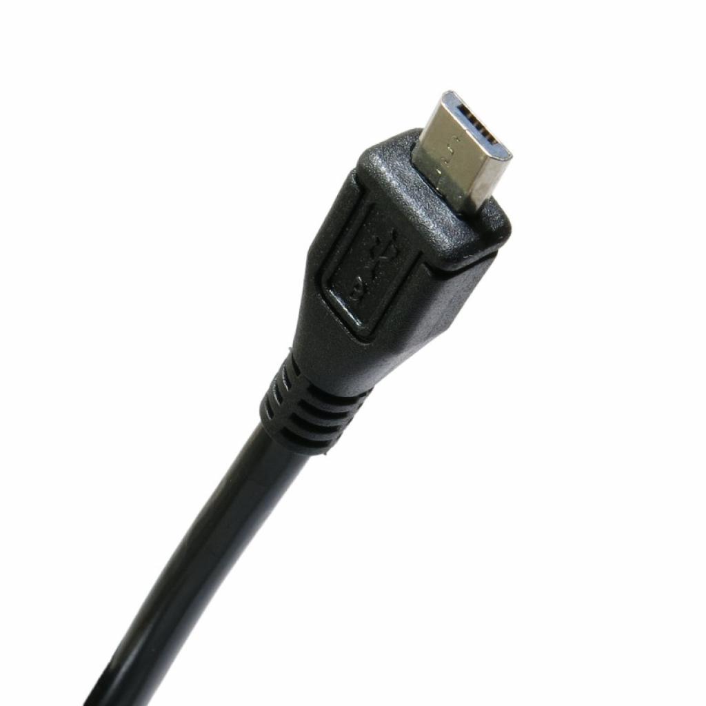 Дата кабель USB 2.0 Micro 5P to AF 0.1m Extradigital (DV00DV4051) - 2