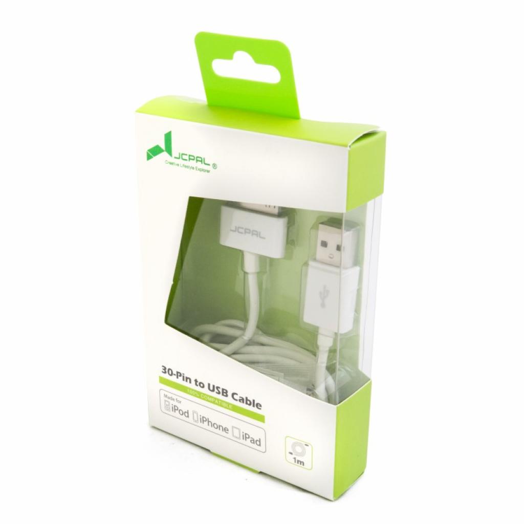 Дата кабель 30-pin to USB 1.0m JCPAL (JCP6030) - 6