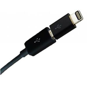 Дата кабель USB 2.0 AM to Lightning + Micro 5P Mobiking (31968)