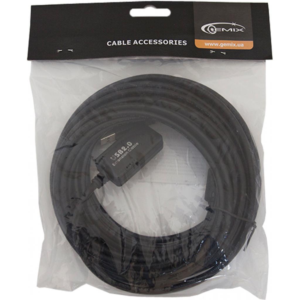 Дата кабель USB2.0 AM/AF Gemix (Art.GC 1635-10) - 1 Дата кабель USB2.0 AM/AF Gemix (Art.GC 1635-10) - 1