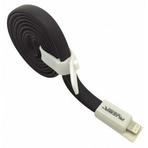 Дата кабель USB 2.0 – Lightning 8-pin Black Auzer (AC-L1BK)