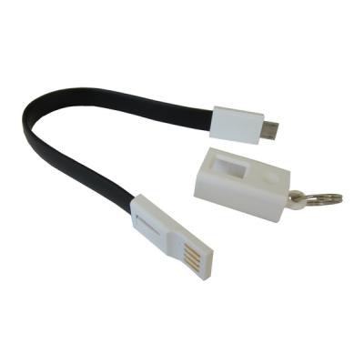 Дата кабель Lapara Кабель-брелок USB 2.0 -> Micro USB (LA-KCH-Micro-USB black)
