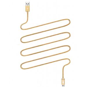 Дата кабель USB 2.0 AM to Micro 5P 0.5m Gold Just (MCR-CPR05-GLD)