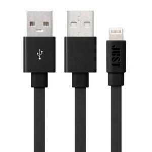 Дата кабель USB 2.0 AM to Lightning 1.2m Freedom Black Just (LGTNG-FRDM-BLCK)
