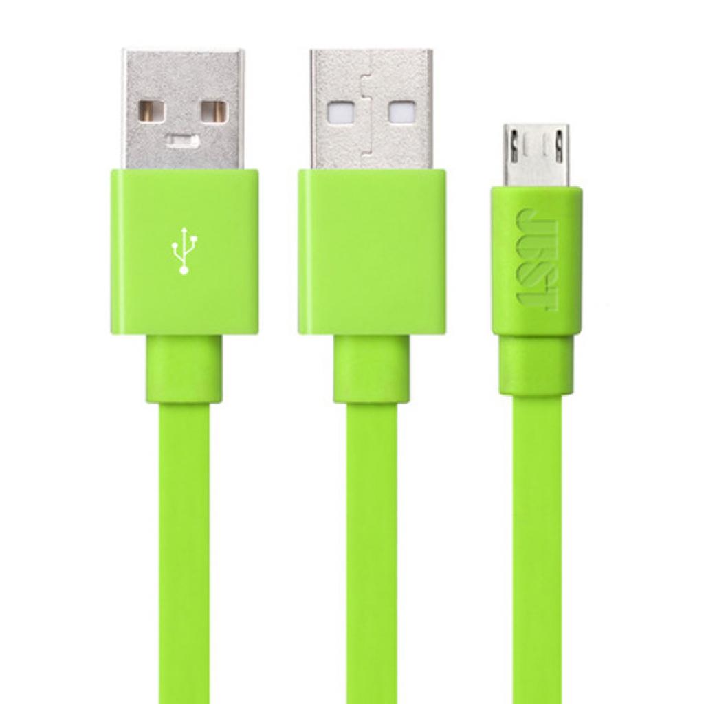 Дата кабель USB 2.0 AM to Micro 5P 1.2m Freedom Green Just (MCR-FRDM-GRN) Дата кабель USB 2.0 AM to Micro 5P 1.2m Freedom Green Just (MCR-FRDM-GRN)