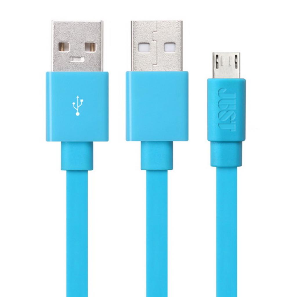 Дата кабель USB 2.0 AM to Micro 5P 1.0m Simple Blue Just (MCR-SMP10-BLUE) Дата кабель USB 2.0 AM to Micro 5P 1.0m Simple Blue Just (MCR-SMP10-BLUE)